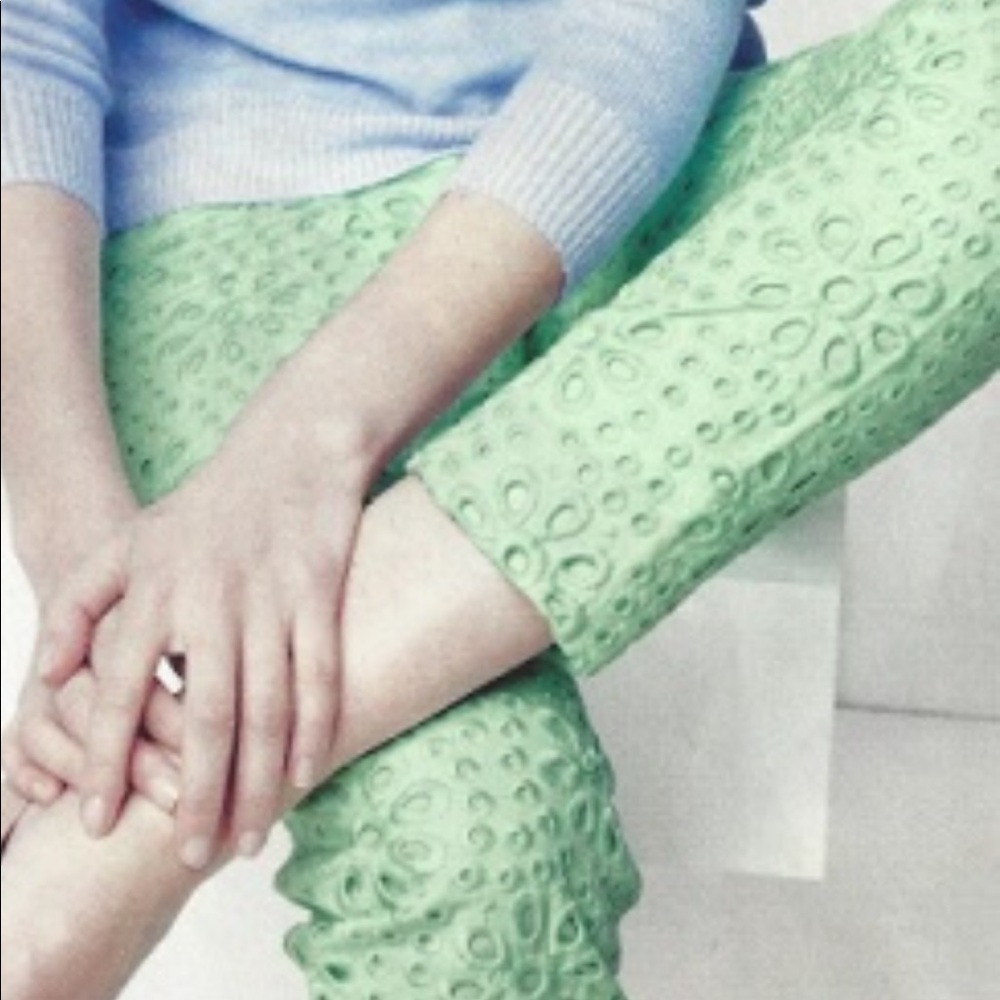 Gorgeous pastel green J. Crew pants size 2T